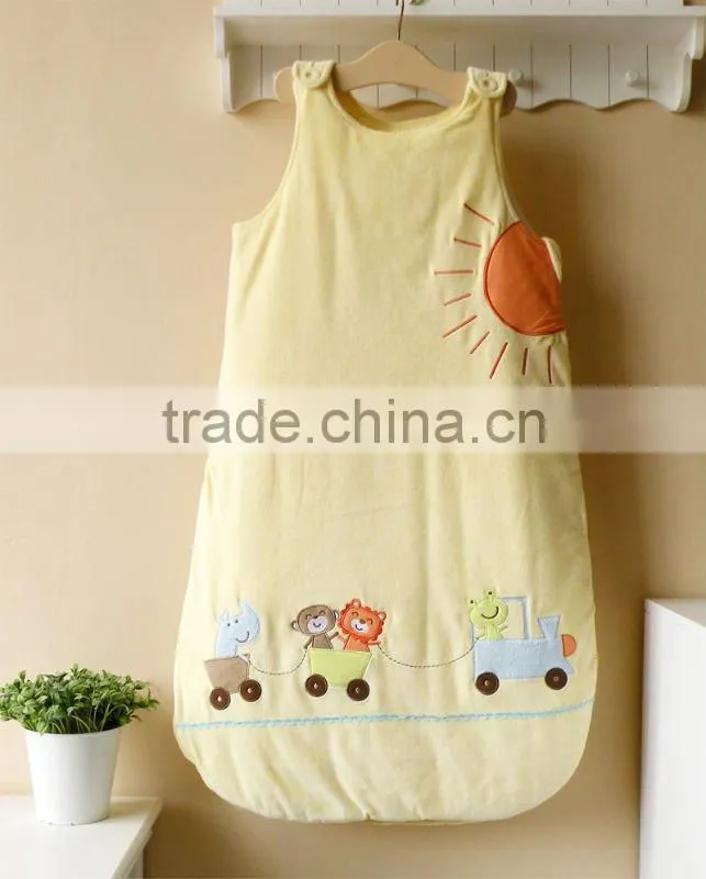 baby clothes cotton embroider sleeping bag
