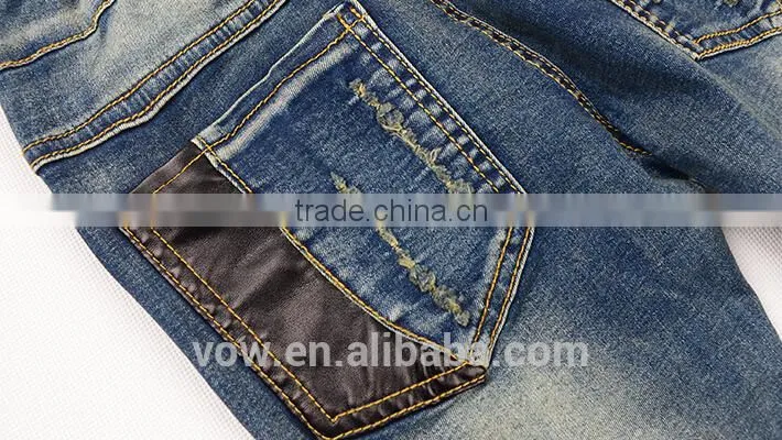 China custom kids jeans latest designer kids jeans