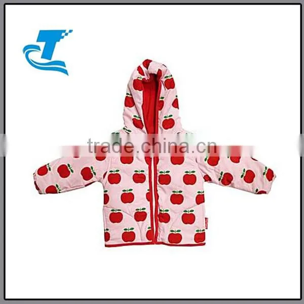 Hot Sale Girl`S Padded Cord Jacket
