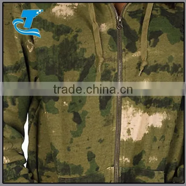 Hoodie Women Camo Jacket