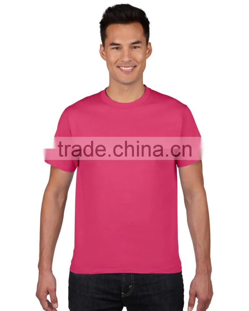 wholesale good quality pure cotton bulk plain t shirt in stock