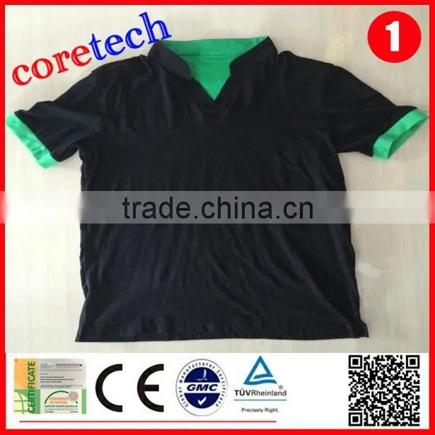 Hot sale breathable v-neck t-shirts mens factory
