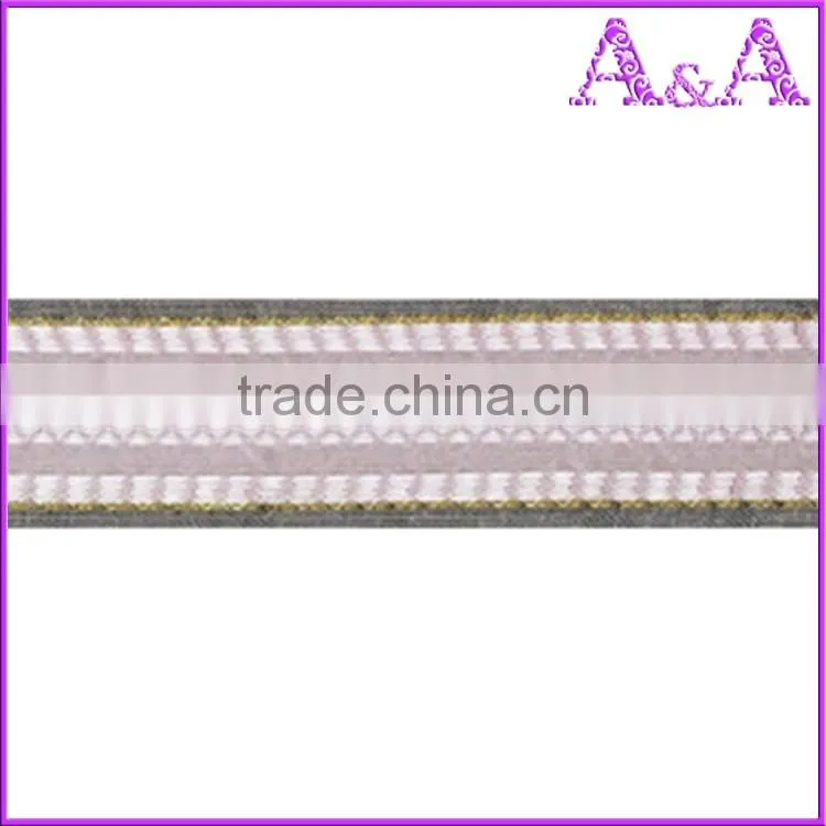 shining metallic organza ribbon