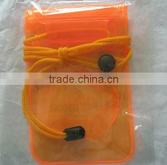 PVC waterproof bag for mobile phone