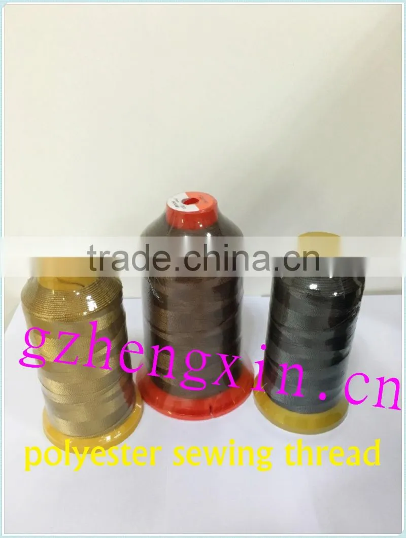 polyester continuous filament sewing thread
