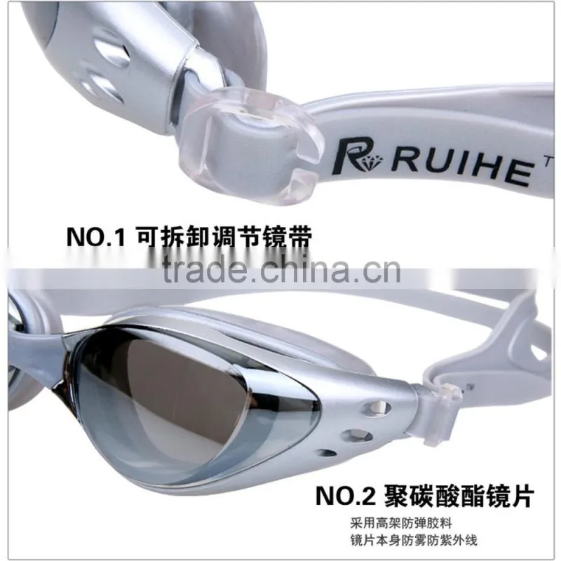 2017 Hot Sale Adjustable Waterproof Anti Fog UV Adults Professional Diving Swimming Glasses Eyewear Swim goggles