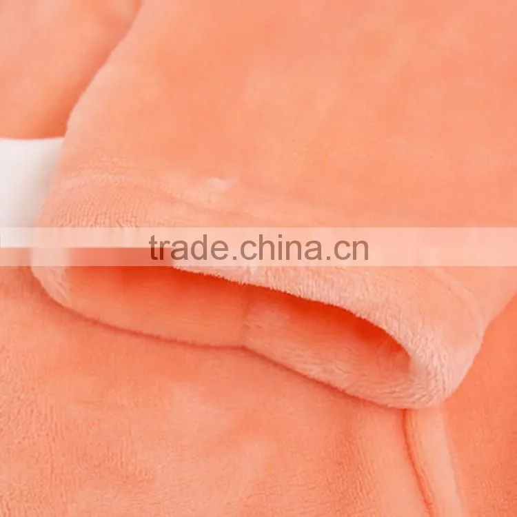 Polar fleece robe anti-pilling stripe formal wear light colors manufacture