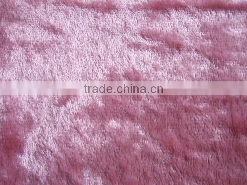 100%polyester pv plush