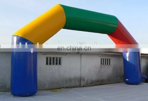 Colorful inflatable square arch for promotion/inflatable arch for gate design