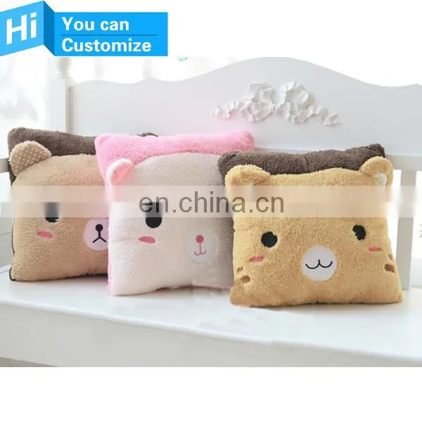 Pillow covers plush cushion covers polyester cotton cushion covers stocks