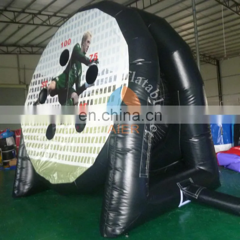 Excellent quality inflatable sport games /adult football dart game / 2 sides football dart inflatable