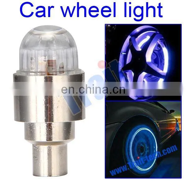 Portable Colorful Car Wheel Flash Light / Car light Highly quality