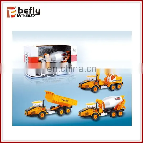 Novelty pull back metal casting car