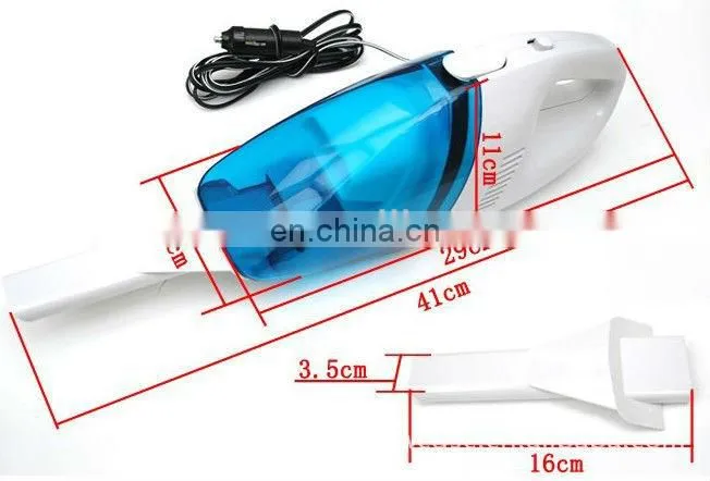 Mini Portable 12V Car Vacuum Cleaner Dust Cleaner Wet and Dry