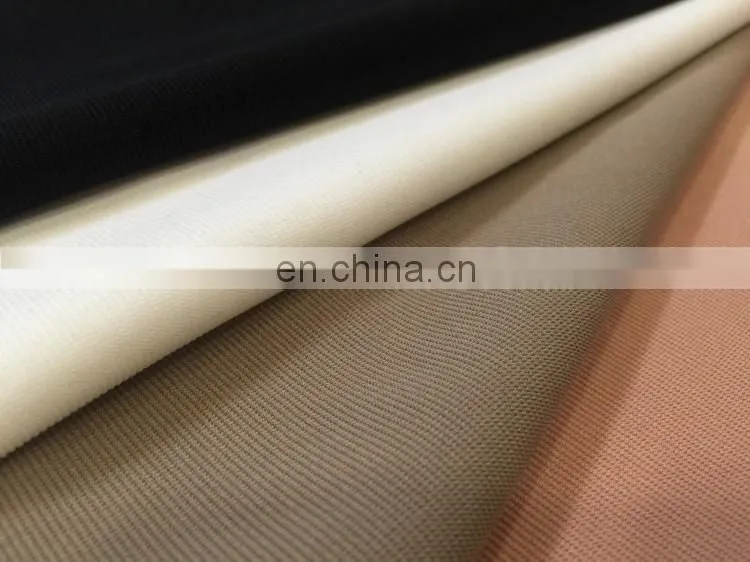 keqiao china textile polyester twill fabric cheap price per meter for garment