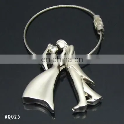 Zinc Alloy Carabiner Keychain Lover Key Holder for Couple for Valentines Gift