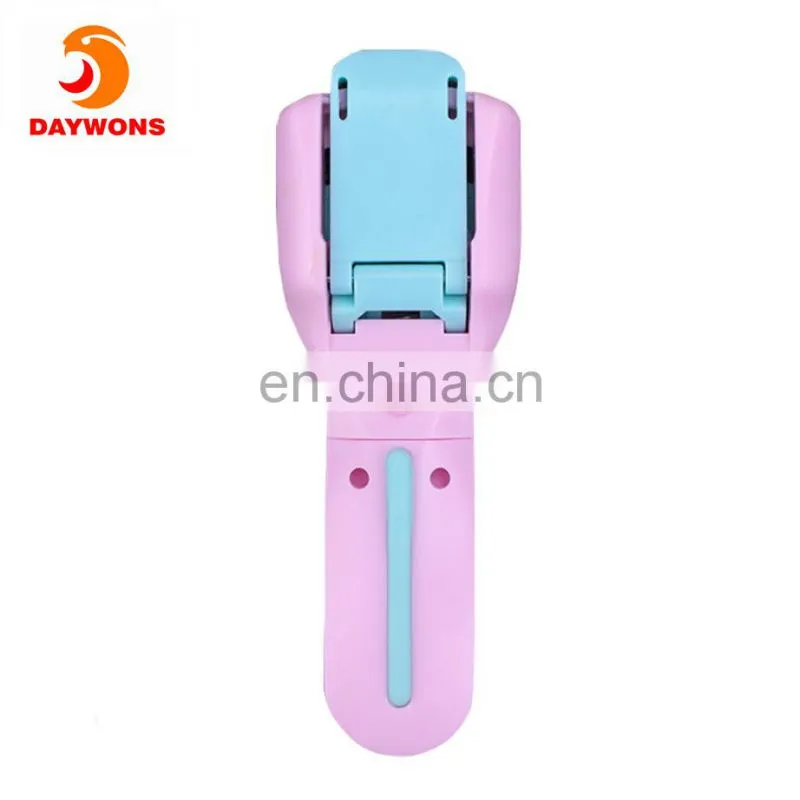 Daywons Delicate Eyelash Curlers Professional Plastic Makeup Eyelash Clip Tools with Refill Rubber Pads for Curling Lashes