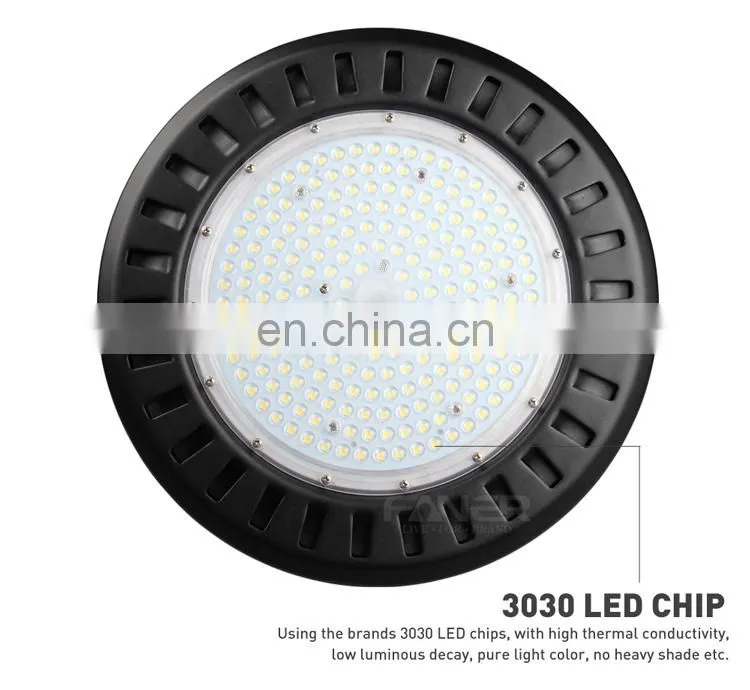 High quality industrial IP65 waterproof CE RoHS BIS approved 200w 150w UFO high bay light