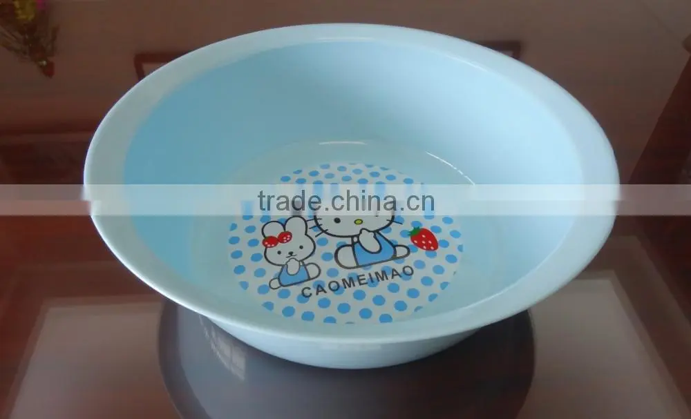2016 new design high quality oval plastic basin 12.5L