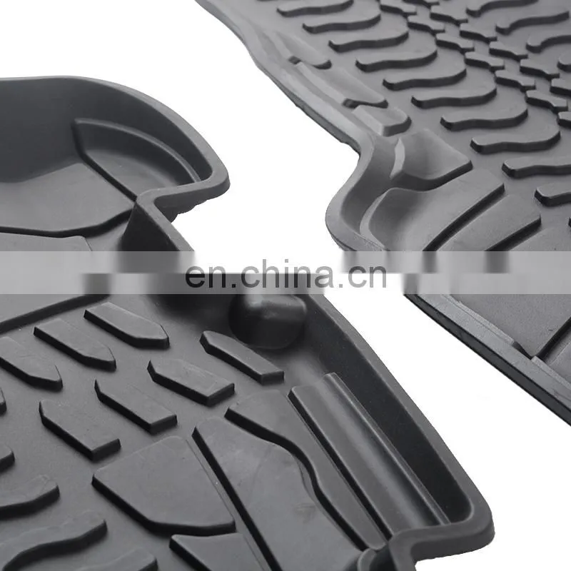 Offroad Auto Foot Mat for Jeep Wrangler TJ 97-06 Car Accessories Black Car Mat