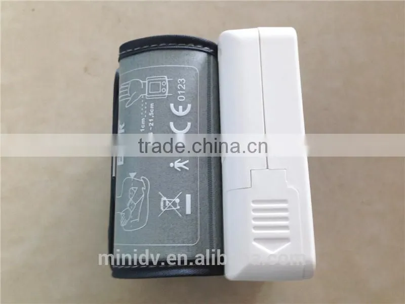 Android IOS APP Smartphone Control Automatic Inflating Wrist Watch Bluetooth Blood Pressure Monitor with Testing Heart Beat Rate