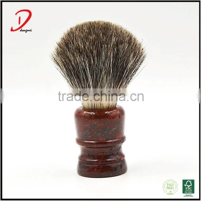 Newest Badger Hair Knot Stone Handle Shaving Brush,Shaving Brush For Men