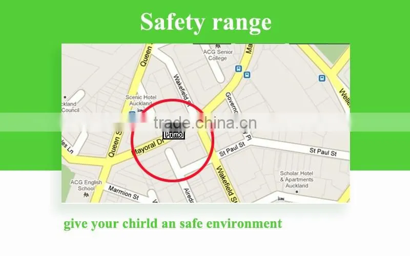 2015 Mini GPS Tracker Watch For Kids SOS Emergency Anti Lost Smart Mobile Phone App Bracelet Wristband Two Way Communication