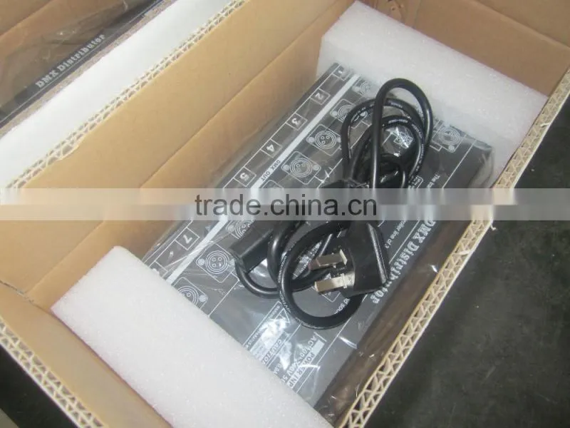 8 heads DMX control professional signal-frequency amplifier