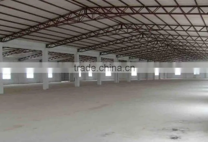 Prefabricated low price steel dome structure workshop