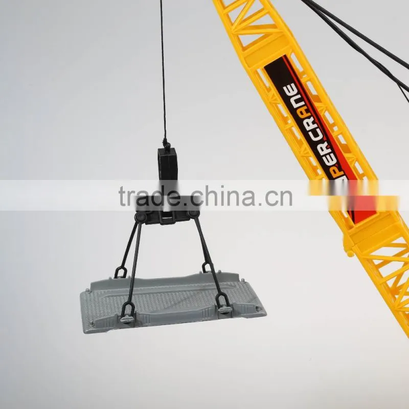 Wire control plastic crane with light for kids
