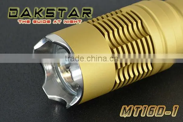DAKSTAR MT16D-1 XML T6 925LM 18650 Over-discharge Protection Tactical Rechargeable Bicycle CREE LED Flashlight