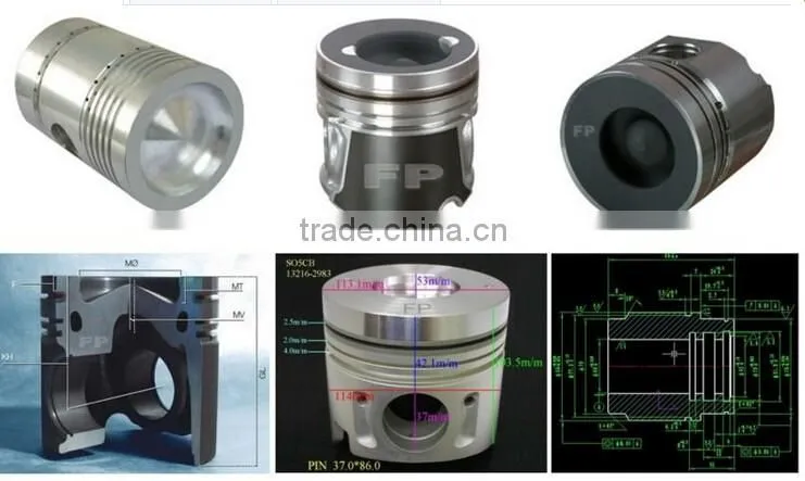 B16A piston ring