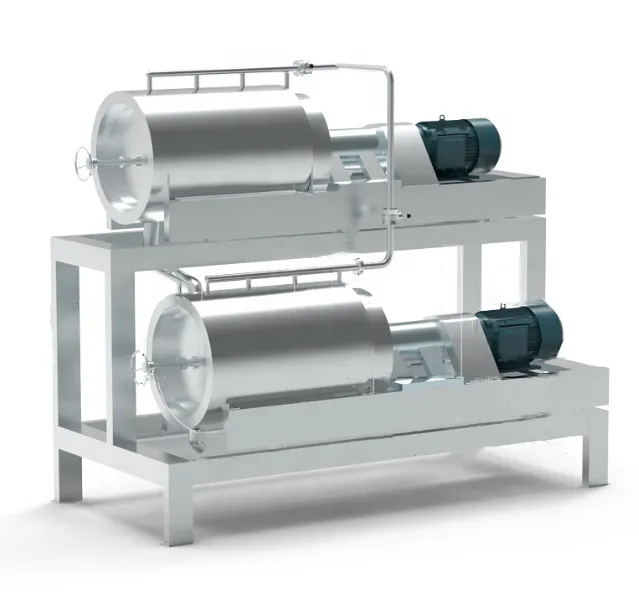 Large Capacity Single Channel Mango Fruit Pulping Machine Fruit Grinding Machine Fruit Juice Pressing Machine