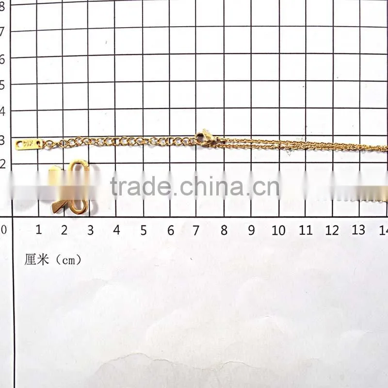 Wholesale Ballerina Necklace Latest Design Saudi Gold Jewelry Necklace