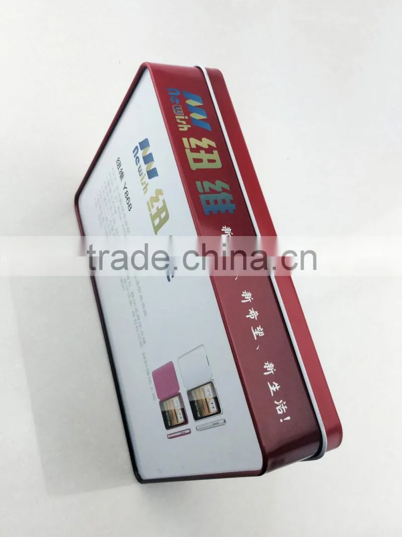 NUVEA mobile phone tin cans