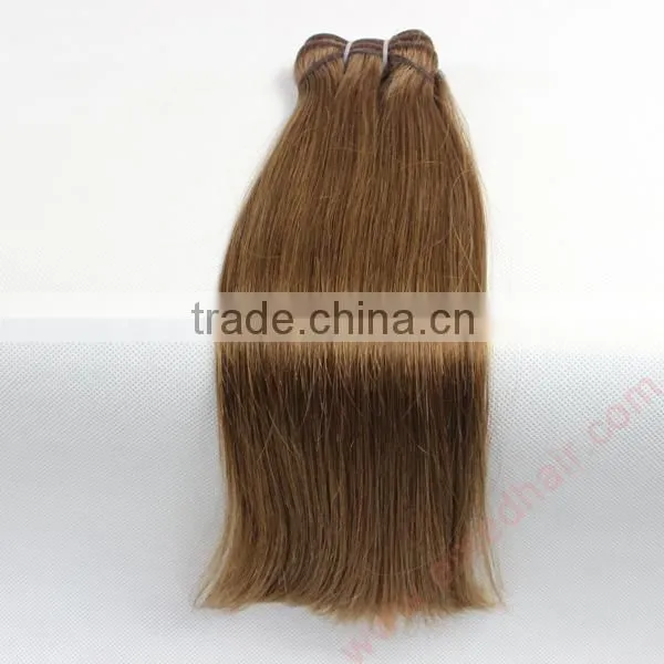 Hot Beauty Virgin Peruvian Straight Hair Weave Color #4