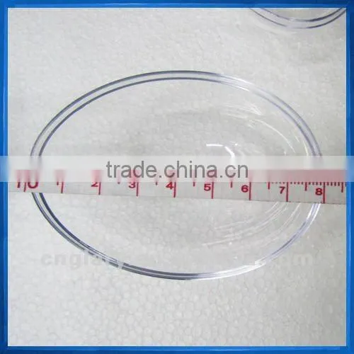 Clear plastic egg,Oeuf en plastique transparent
