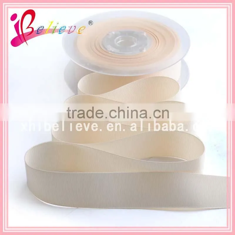 Wholesale brand products environmental solid grosgrain ribbon
