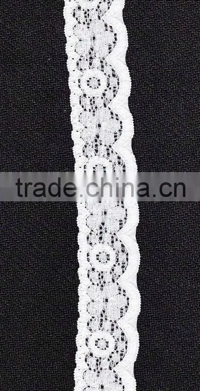 Luxury delicated small lace stocks in white color