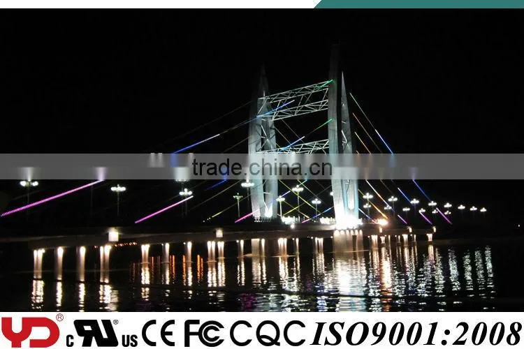 IP68 V-0 fireproof high brightness overpass wall washer patented with CE UL certification