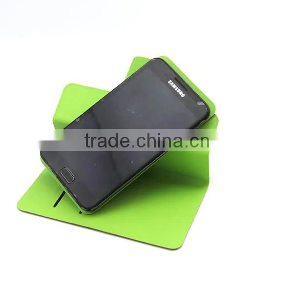 flannel PU Leather case for Apple IPAD/IPAD mini/Tablet,can be rotated and folded