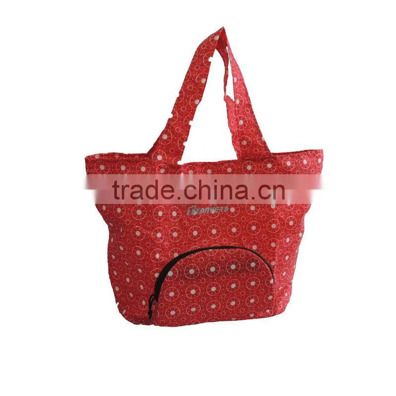 Custom printing Foldable shopping bag tote beach bag