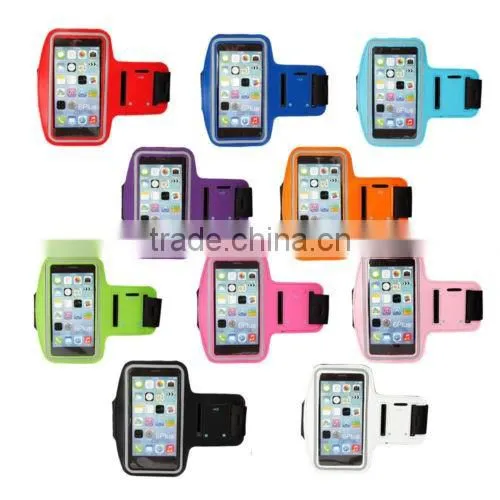 Sports Armband Case for iPhone 6/6 plus colorful running neoprene Sports Armband phone case
