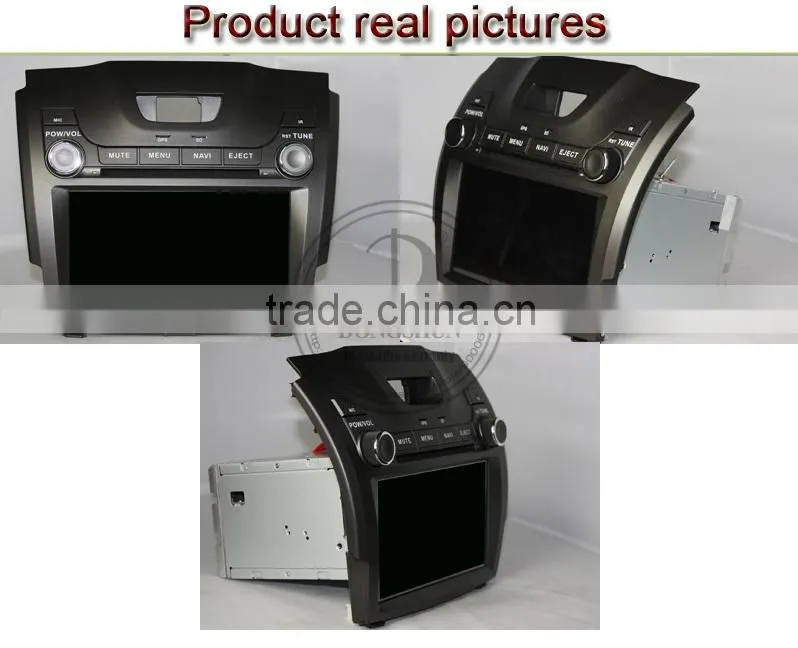 8" Chevrolet S10/Trailblazer 2013 pure android 4.2.2 car DVD GPS with WIFI/3G