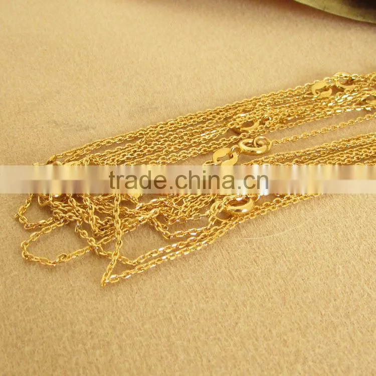 BC1130 Wholesale fashion DIY black leather necklace chains