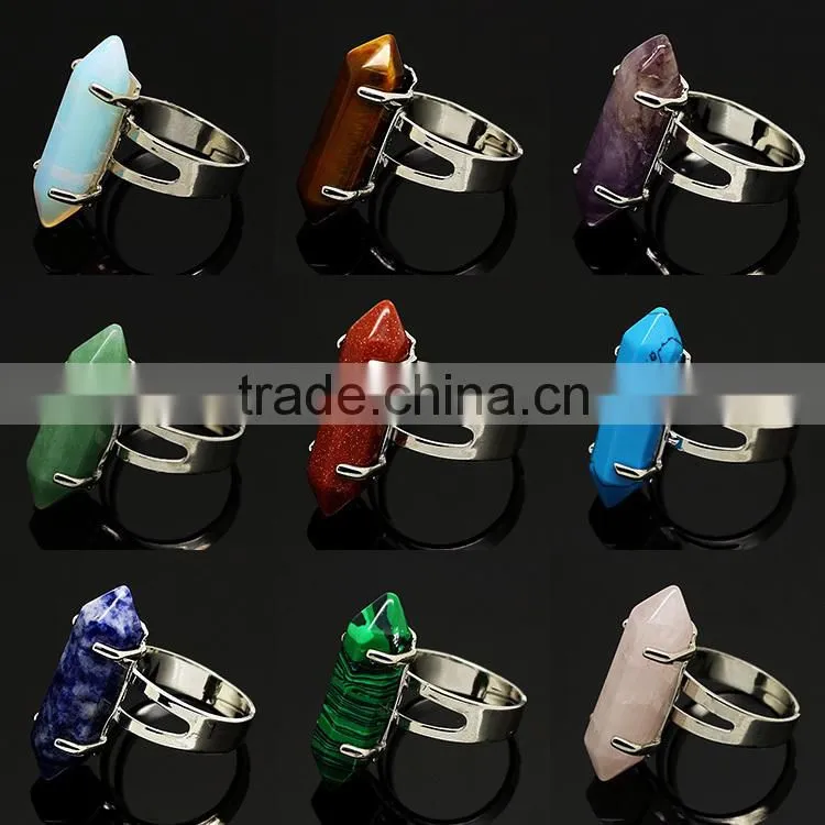 RG1086 Wholesale freeform labradorite rings