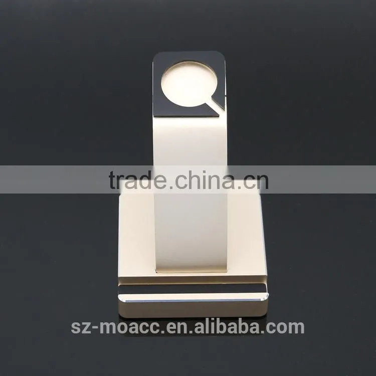 2 in 1 dual For Apple Watch Aluminum Charging Dock,for Apple watch display stand