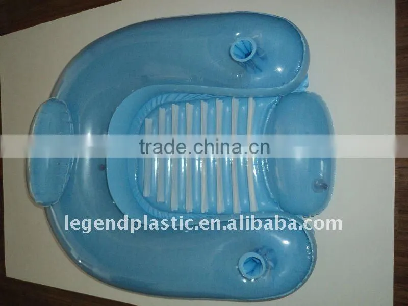 pvc inflatable floating air chair