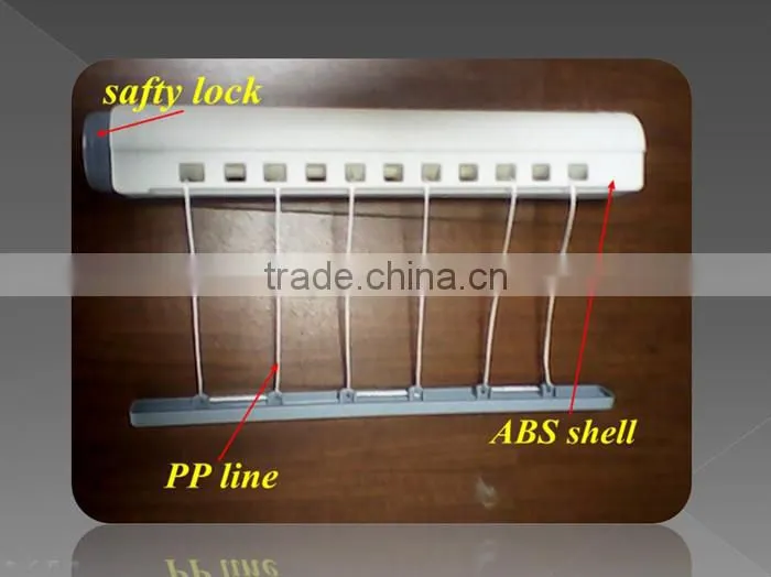 Indoor Retractable Wall Mounted Folding Clothes Lines