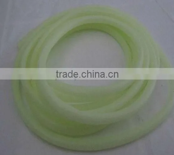 glow in dark hookah shisha hose with food grade FDA/LFGB